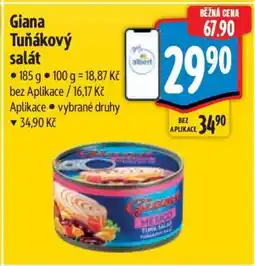Albert Giana Tuňákový salát nabídka