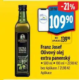 Albert Franz Josef Olivový olej extra panenský nabídka