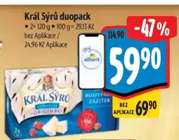 Albert Král Sýrů duopack nabídka