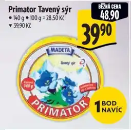 Albert Primator tavený sýr nabídka