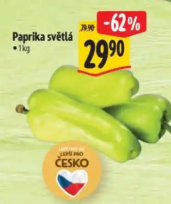 Albert Paprika světlá nabídka