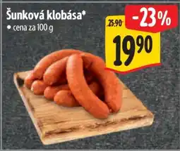 Albert Šunková klobása nabídka