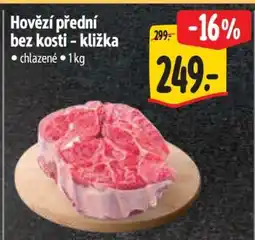 Albert Hovězí přední bez kosti – kližka nabídka