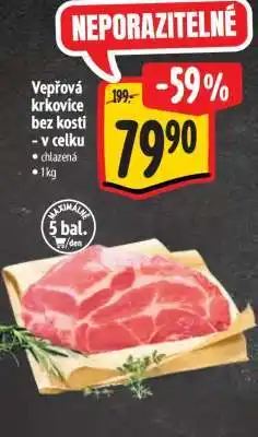 Albert Vepřová krkovice bez kosti nabídka