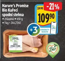 Albert Narure's Promise Bio Kuřecí spodní stehna nabídka