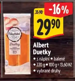 Albert Albert Duetky nabídka