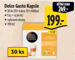 Albert Dolce Gusto kapsle nabídka
