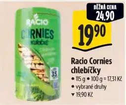 Albert Racio Cornies Chlebíčky nabídka