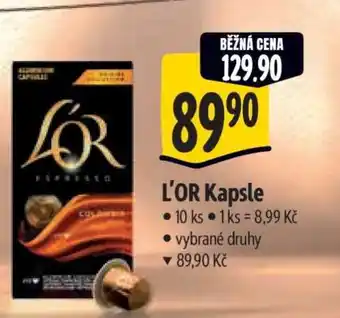 Albert L’OR kapsle nabídka