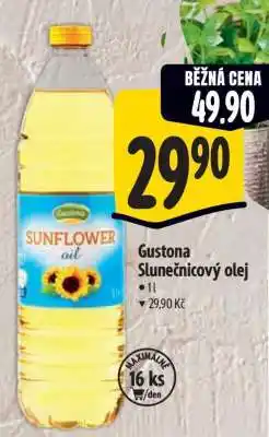 Albert Gustona Slunečnicový olej nabídka
