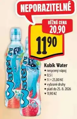 Albert Kubík Water nabídka