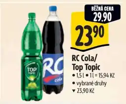 Albert RC Cola, Top Topic nabídka