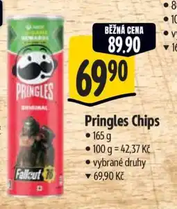 Albert Pringles chips nabídka