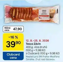 Tesco Tesco Závin, 400 g, více druhů nabídka