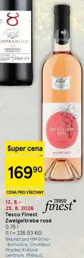 Tesco Tesco Finest Zweigeltrebe rosé nabídka