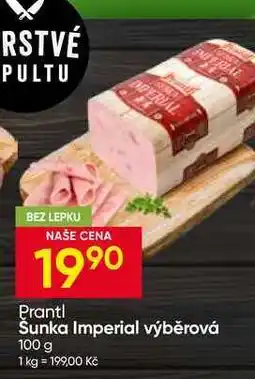 Hruška Prantl Šunka Imperial výběrová nabídka
