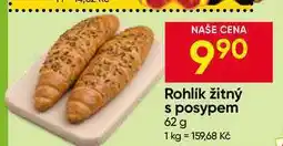 Hruška Rohlík žitný s posypem nabídka