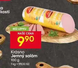 Hruška Krásno Jemný salám nabídka