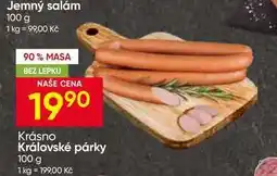 Hruška Krásno Královské párky nabídka