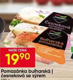 Hruška Gastro Česneková a topinková pomazánka nabídka