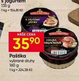 Hruška Paštika vybrané druhy nabídka