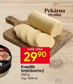 Hruška Knedlík bramborový nabídka