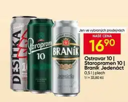 Hruška BRANIK Jedenáctka 0,5l plech nabídka
