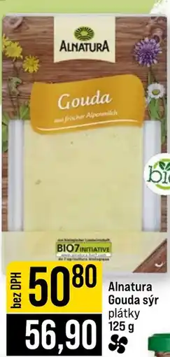 Jip Alnatura Gouda sýr plátky nabídka