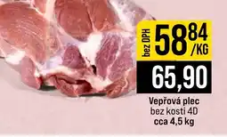 Jip Vepřová plec bez kosti 4D nabídka