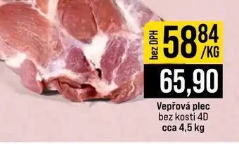 Jip Vepřová plec bez kosti 4D nabídka