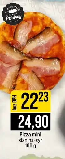 Jip Pizza mini slanina-sýr nabídka