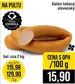 Jip Salám točený slovenský nabídka