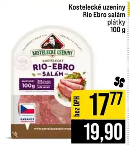 Jip Kostelecké uzeniny Rio Ebro salám plátky nabídka