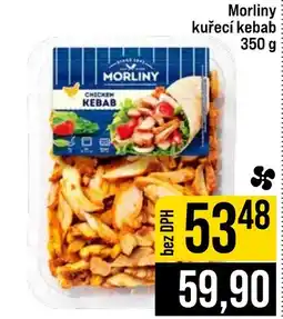 Jip Morliny kuřecí kebab nabídka