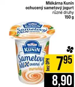 Jip Mlékárna Kunín ochucený sametový jogurt nabídka