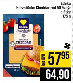 Jip Edeka Herzstücke Cheddar red 50% sýr nabídka