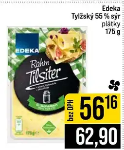 Jip Edeka Tylžský 55 % sýr plátky nabídka