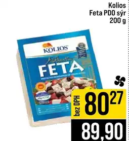Jip Kolios Feta PDO sýr nabídka