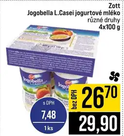 Jip Zott Jogobella L.Casei jogurtové mléko nabídka