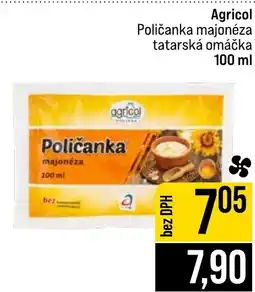 Jip Agricol Poličanka majonéza tatarská omáčka nabídka