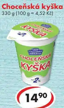 CBA Choceňská kyška nabídka