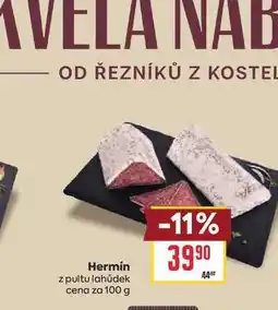 Billa Hermín z pultu lahůdek cena za nabídka