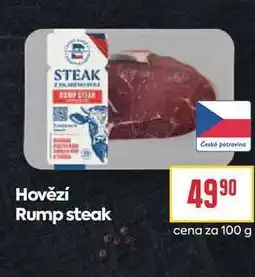 Billa Hovězí Rump steak nabídka