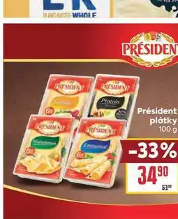 Billa Président plátky nabídka