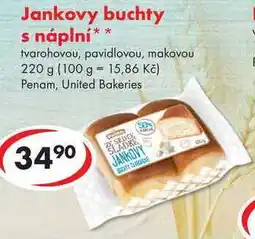 CBA Jankovy buchty s náplní nabídka