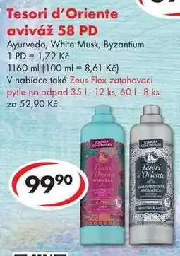 CBA Tesori d'Oriente aviváž, 58 PD nabídka