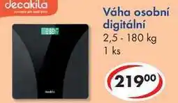 CBA Váha osobní digitální nabídka