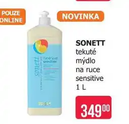 Teta SONETT tekuté mýdlo na ruce sensitive nabídka