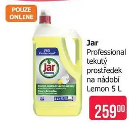 Teta Jar Professional tekutý prostředek na nádobí Lemon nabídka