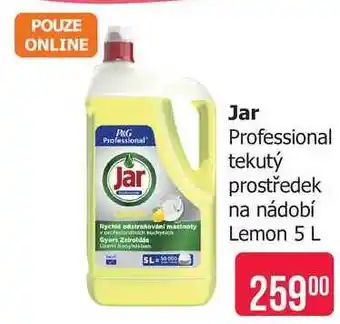 Jar Professional tekutý prostředek na nádobí Lemon